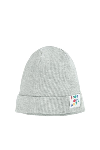 Bonnet - Gris clair chiné