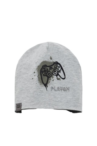 Bonnet réversible - Anthracite