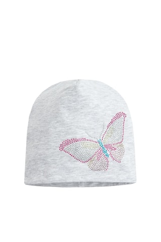 Bonnet - Gris clair chiné