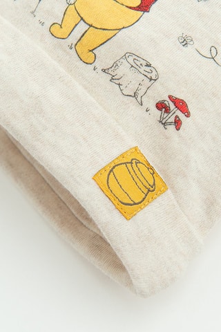 Bonnet Winnie et Porcinet Winnie l’Ourson Disney - Ecru et marron clair