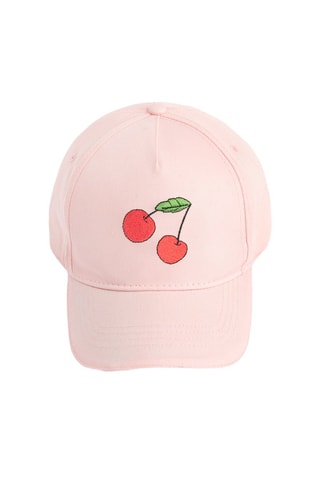 Casquette en jean - Rose