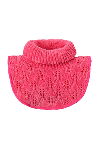 Col plastron - Fuchsia