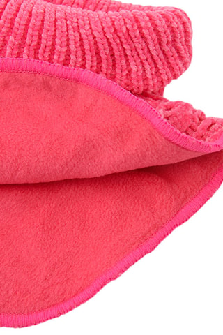 Col plastron - Fuchsia