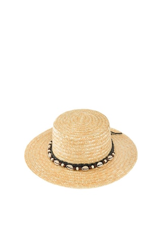 Chapeau de paille Beige