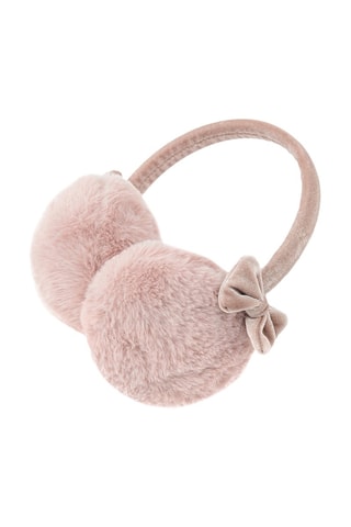 Cache-oreilles en velours - Rose