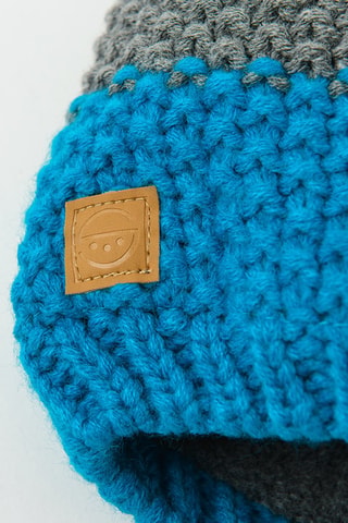 Bonnet - Bleu et gris