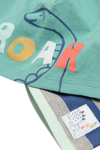 2 bonnets Turquoise et gris clair chiné