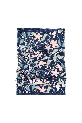 Snood Bleu marine et rose