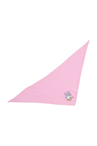 2 foulards Daisy Disney rose et gris clair