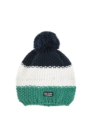 Bonnet à pompon Bleu nuit