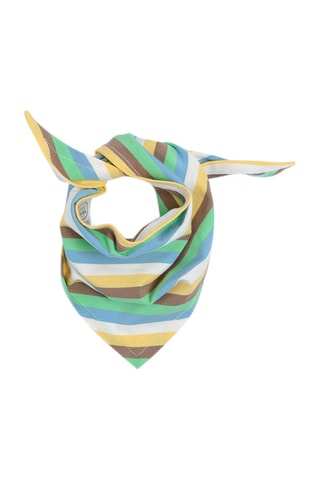 2 bandanas Anthracite et blanc