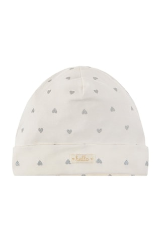 2 bonnets Ecru
