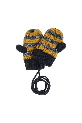 Moufles Bleu marine et jaune