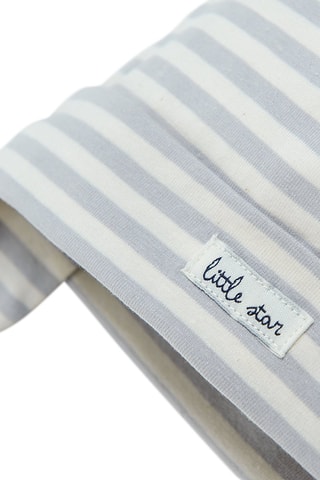 Bonnet aviateur Ecru et gris clair