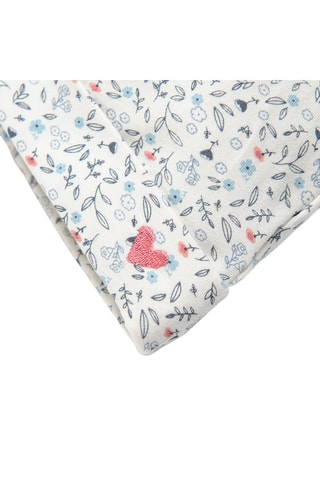 Bonnet à oreilles en coton biologique - Ecru