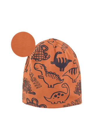 Bonnet réversible Rouge brique