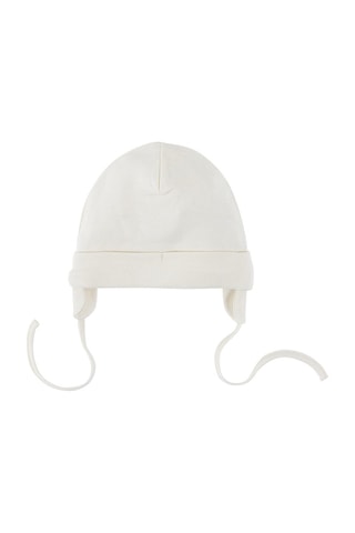 2 bonnets aviateurs Blanc et vert d’eau