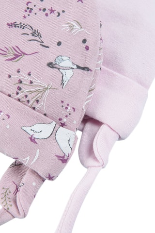 2 bonnets aviateurs Rose