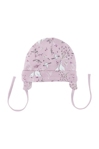 2 bonnets aviateurs Rose