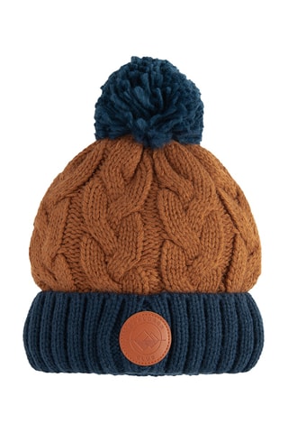 Bonnet à pompon - Bleu marine