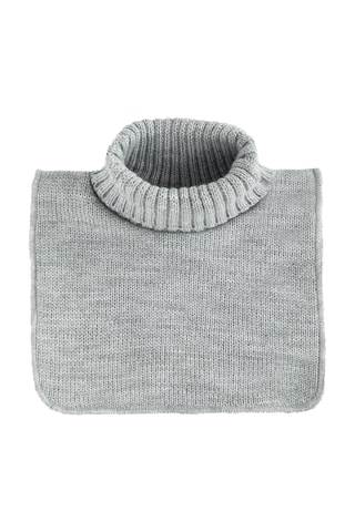 Plastron - Gris chiné