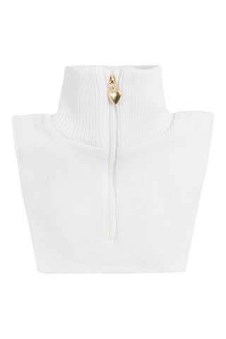 Plastron - Blanc