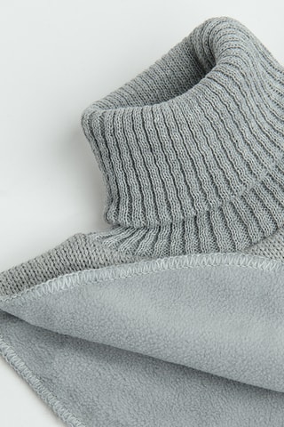 Plastron - Gris clair