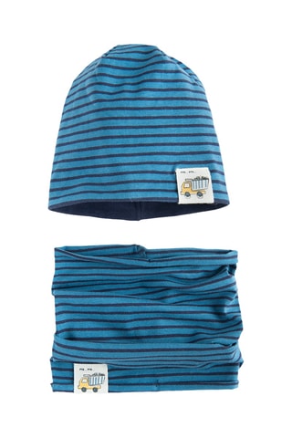 Bonnet et snood - Bleu