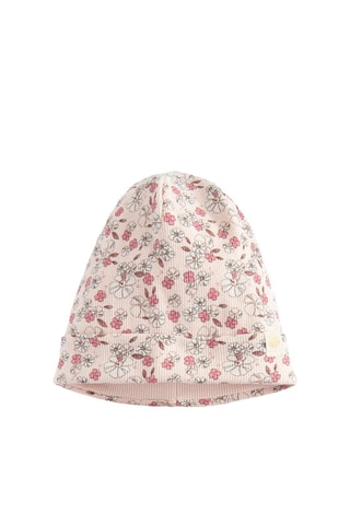 Bonnet et snood - Rose