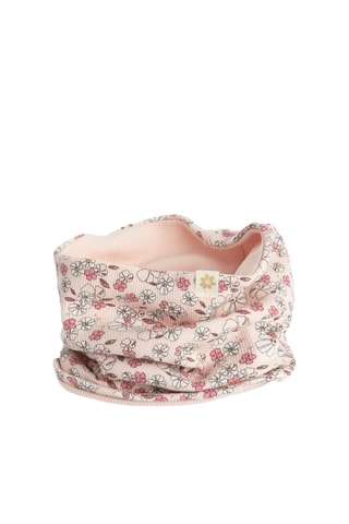 Bonnet et snood - Rose