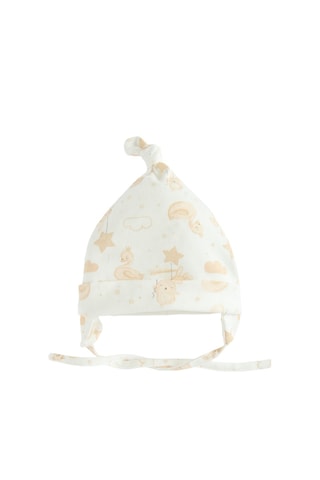 2 bonnets - Blanc