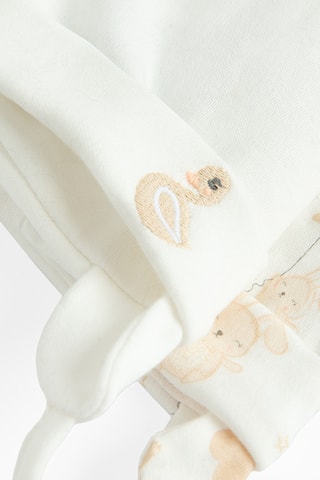 2 bonnets - Blanc