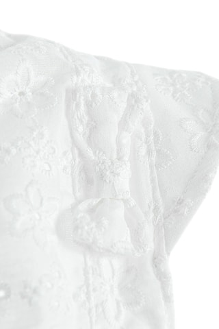 Bandana en broderie anglaise - Blanc