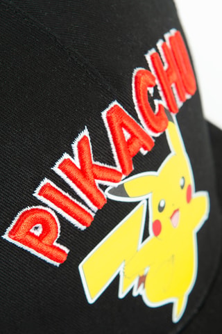 Casquette Pikachu Pokémon - Noir