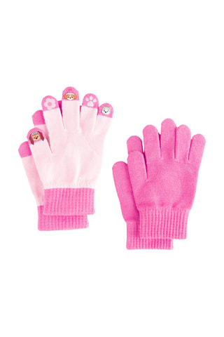 2 paires de gants Pat’Patrouille - Rose foncé