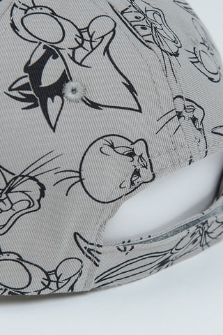 Casquette Looney Tunes - Gris clair