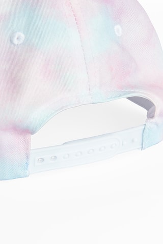 Casquette tie and dye Smiley - Rose et vert d’eau