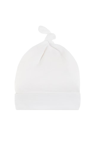 2 bonnets noués en coton biologique Winnie l'Ourson Disney - Blanc
