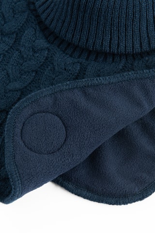 Plastron - Bleu marine