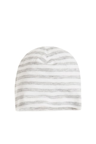 2 bonnets - Noir et blanc