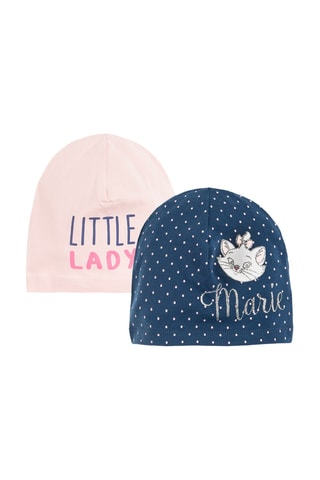 2 bonnets Marie Les Aristochats Disney - Rose
