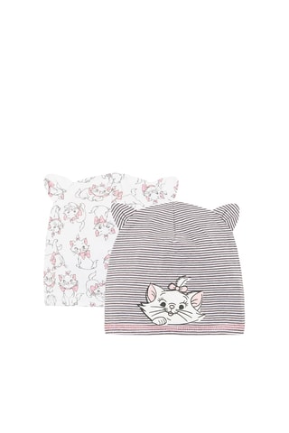 2 bonnets Marie Les Aristochats Disney - Blanc