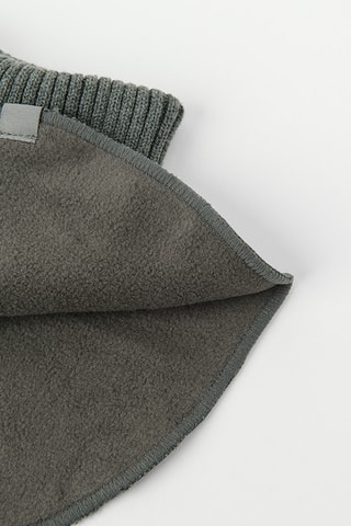 Plastron - Gris foncé chiné