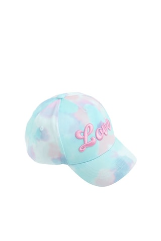 Casquette tie and dye - Ciel