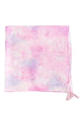 Foulard tie and dye - Rose