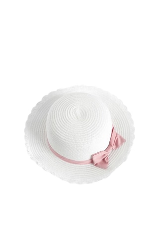 Chapeau de paille - Blanc