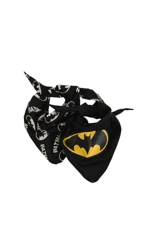 2 carrés Batman - Noir