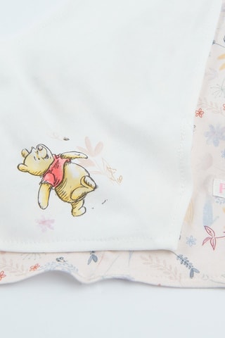 2 foulards Pooh Winnie l’ourson - Blanc et beige
