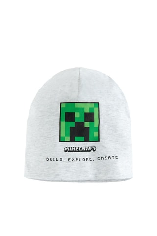 Bonnet Minecraft - Gris