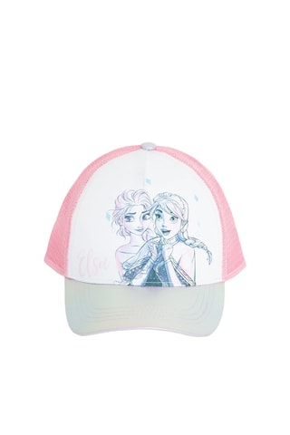 Casquette Anna et Elsa La Reine des Neiges Disney - Bleu cobalt